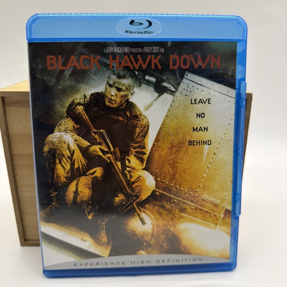Black Hawk Down Blu-ray 2001 Josh Hartnett Ridley Scott Action War Movie